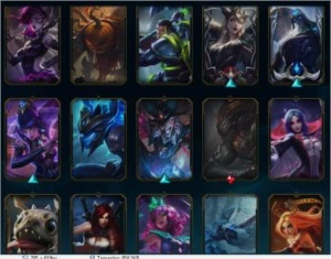 Conta Wild Rift 11 skins e 104 skins no lol de pc diamante 4 - League of Legends: Wild Rift LOL WR