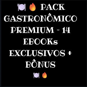 Pack Gastronômico Premium – 14 Ebooks Exclusivos + Bônus🍽️