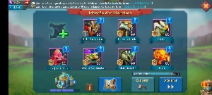 Lords Mobile Full T5, 1,1b de poder, muitos packs
