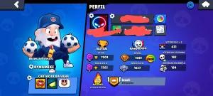 Conta brawl stars 1 lendária!!