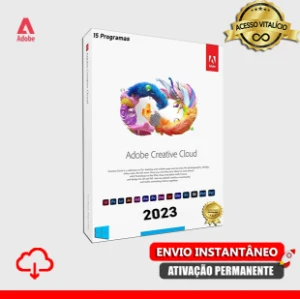 Adobe Master Collection CC 2023 Vitalício┃Envio Imediato - Softwares e Licenças
