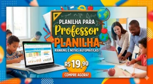 Planilha controle de turmas e notas
