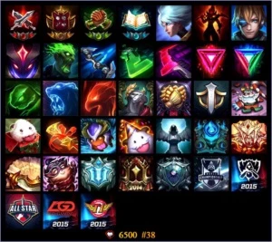 Conta platina 1,mmr D3. - League of Legends LOL