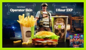 Cod Mw Ii e III 1 Hr De 2Xp + Skin De Operador Burger King