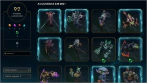Conta LoL, 550+ Skins - League of Legends