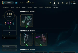 Vendo Conta League of Legends LOL