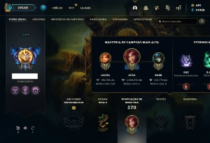 Vendo Conta League of Legends LOL