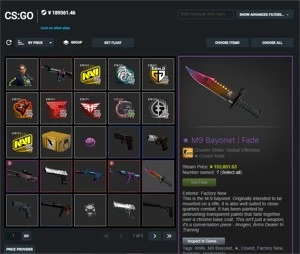 Conta csgo com faca e skins - Counter Strike