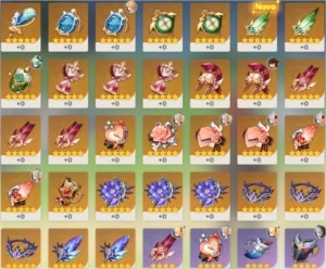 Vendo diluc + keqing + arma 5 - Genshin Impact