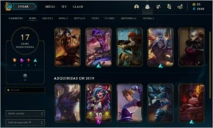 CONTA DE LEAGUE OF LEGENDS (unranked) LOL