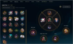 CONTA DE LEAGUE OF LEGENDS (unranked) LOL