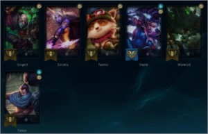 CONTA DE LEAGUE OF LEGENDS (unranked) LOL