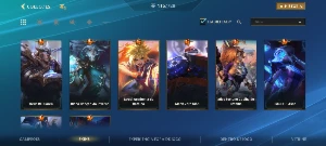 Conta 2 Skins Míticas + 113 Skins Wild Rift / Platina 3 - League of Legends: Wild Rift LOL WR