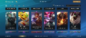 Conta 2 Skins Míticas + 113 Skins Wild Rift / Platina 3 - League of Legends: Wild Rift LOL WR