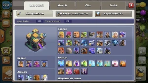 Cv 14 bem upado pra sair hj ( troca de e-mail disponível ) - Clash of Clans