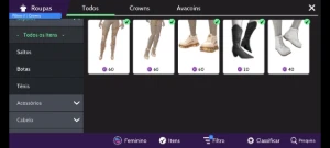 Conta Rica De Avakin Life Unisex Com Muitos Itens Em Crowns