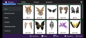 Conta Rica De Avakin Life Unisex Com Muitos Itens Em Crowns