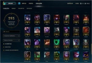 Vendo Conto no LOL gold 4 com 4 skin vitoriosa - League of Legends