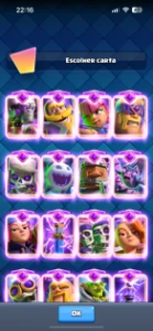 Conta Clash Royale 43 Cartas Elite nível 64