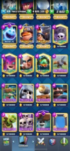 Conta Clash Royale 43 Cartas Elite nível 64