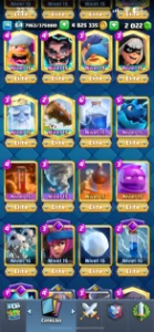 Conta Clash Royale 43 Cartas Elite nível 64