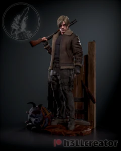 Leon Resident Evil 4 STL 3d - Outros