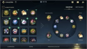 ESMERALDA III + 9 SKINS + 47 CAMPEÕES + PASSE WILD 2ª TEMPO - League of Legends: Wild Rift LOL WR
