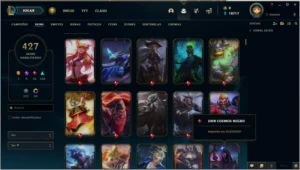CONTA LEAGUE OF LEGENDS LOL