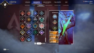 conta apex legends 2 heranças + 250 itens lendarios