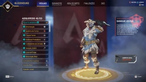 conta apex legends 2 heranças + 250 itens lendarios