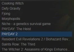 Conta Steam com PAYDAY 2: Ultimate Edition