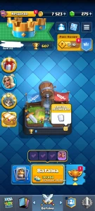 Conta de Clash 600 troféus - Clash Royale