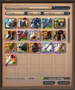 Vendo loot total da minha conta do Albion - Albion Online