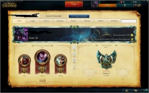 Conta League Of legends LOL