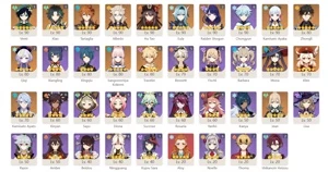 ⚡Shogun C2💜 Xiao C1🌿Venti C1🍃Ayaka❄️️Zongli🔶 Ayato💧 E++ - Genshin Impact