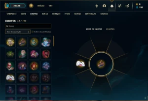 Conta platina 4 com 40 Champs e 6 Skins - League of Legends LOL