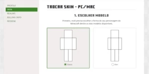 Conta de Minecraft full acesso com capa de migração