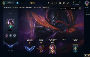 conta lol diamante 4 full acesso TODOS os champs 85 skins