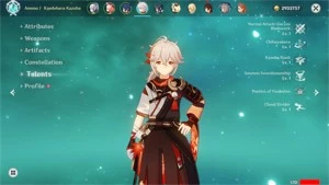 AR 27 AYAKA + KAZUHA + ALOY - Genshin Impact