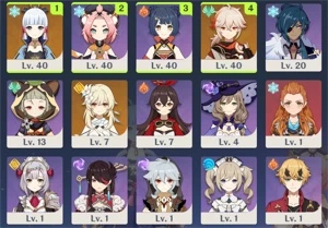 AR 27 AYAKA + KAZUHA + ALOY - Genshin Impact