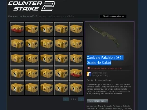 Conta de cs com trade ban 6k+ em skins - Counter Strike