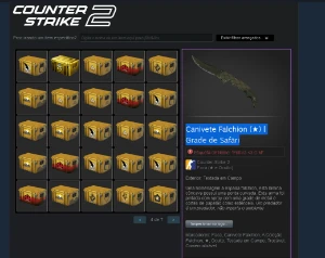 Conta de cs com trade ban 6k+ em skins - Counter Strike