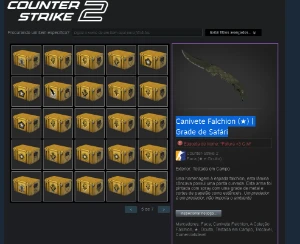 Conta de cs com trade ban 6k+ em skins - Counter Strike