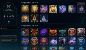 Conta League of Legends GOLD 2 LOL