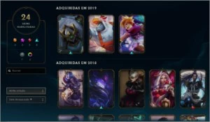 Conta League of Legends GOLD 2 LOL