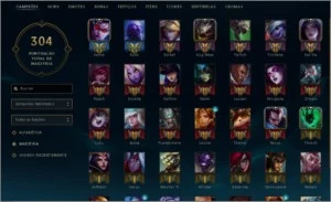 Conta League of Legends GOLD 2 LOL