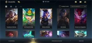 Conta Wild Rift Ex GM - League of Legends: Wild Rift LOL WR