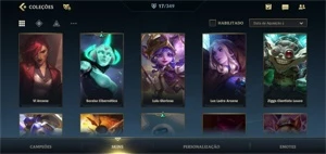Conta Wild Rift Ex GM - League of Legends: Wild Rift LOL WR