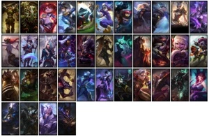 Conta prata 4 com 150 Champs e 107 Skins + 5 Prestigios - League of Legends LOL