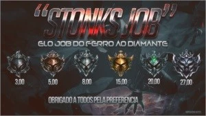 Elo job/ promoção - League of Legends LOL